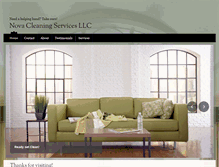 Tablet Screenshot of novacleaningservices.us